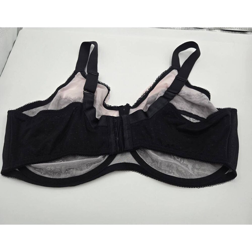 Wacoal Retro Chic Full-Figure Underwire Bra Size 46DDD 855186 - Picture 6 of 8